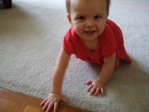 Allie Crawling